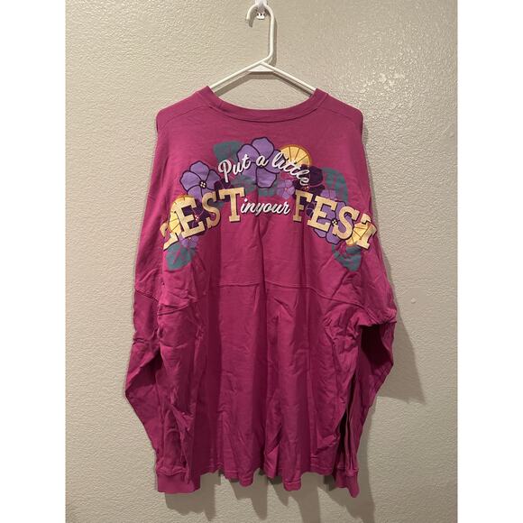 NWOT Disney Parks Epcot Food and Wine Festival Zest for Life Spirit Jersey XXL - Picture 4 of 5